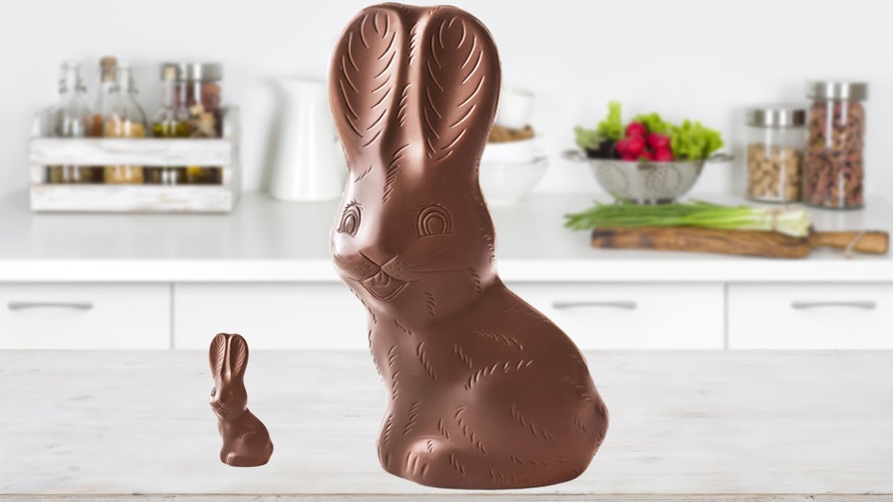 How To Make a Giant Chocolate Easter Bunny